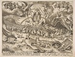 The Last Judgment, Pieter Bruegel the Elder  Netherlandish, Engraving; first state of two