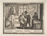 The Barber, Abraham Bosse  French, Etching; first state of two (Duplessis)