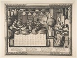 The Confectioner, Abraham Bosse French, Etching