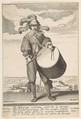 The Drummer, Michel Lasne  French, Etching