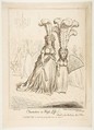 Characters in High Life, James Gillray British, Etching