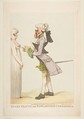Buck's Beauty and Rowlandson's Connoisseur, Piercy Roberts  British, Hand-colored etching with stipple engraving
