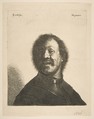 Laughing Man in a Gorget, Jan Georg (Joris) van Vliet  Dutch, Engraving; second state of two