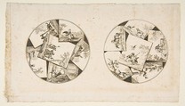 Designs for Plates Taken from Oudry's Illustrations to La Fontaine's Fables, Jean-Baptiste Oudry  French, Etching