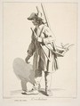 Hardware Peddler, Anne Claude Philippe de Tubières, comte de Caylus  French, Etching with some engraving