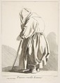 A Poor Old Woman, Anne Claude Philippe de Tubières, comte de Caylus  French, Etching with some engraving