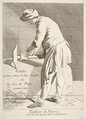 Stone Cutter, Anne Claude Philippe de Tubières, comte de Caylus French, Etching with some engraving