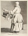 Cooked Apple Seller, Anne Claude Philippe de Tubières, comte de Caylus French, Etching with some engraving