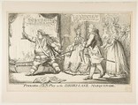 Pizzaro a New Play or the Drury-Lane Masquerade, Anonymous, British, 18th century British, Etching