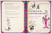 Book Cover: The Female Approach: The Belles of St. Trinian's and Other Cartoons, Ronald Searle (British, Cambridge 1920–2011 Draguignan, France), Color lithographs