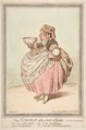 Enter Cowslip with a Bowl of Cream. - vide Brandenburg Theatricals, James Gillray  British, Hand-colored etching
