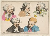 Oddities, Thomas Rowlandson  British, Hand-colored etching