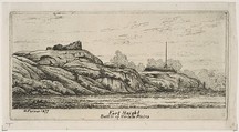 Fort Haight/ Battle of Harlem Plains, from "Scenes of Old New York", Henry Farrer  American, Etching