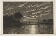 Little Hell Gate, Harlem, Henry Farrer  American, Etching