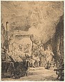 The Death of the Virgin, Rembrandt (Rembrandt van Rijn) Dutch, Etching and drypoint; fourth of five states