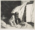 Evening Wind, Edward Hopper (American, Nyack, New York 1882–1967 New York), Etching