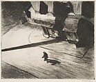 Night Shadows, Edward Hopper (American, Nyack, New York 1882–1967 New York), Etching