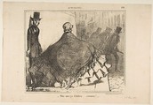 Plus que ça d'ballon...excusez!, from Actualités, published in Le Charivari, June 13, 1855, Honoré Daumier  French, Lithograph; second state of two (Delteil)