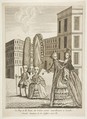Le Roy et la Reine des Nabots arrivés nouvellement à Londre. Grands amateurs de la coeffure nouvelle, Anonymous, French, 18th century  French, Etching