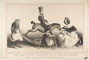 Very Haughty and Very Mighty Legitimist Brats, Honoré Daumier  French, Lithograph on chine collé