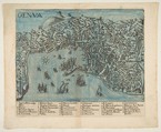 View of Genoa, Anonymous, Italian, 17th century Italian