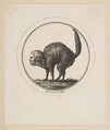 Caricature Showing the Comte de Provence as a Cat, Anonymous, French, 18th century French, Etching