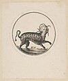 Caricature Showing Marie Antoinette as a Leopard, Anonymous, French, 18th century  French, Etching