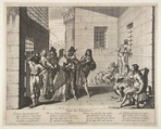 Visiting the Prisoners (Visiter les prisonniers), Abraham Bosse French, Etching; first state of two (Join-Lambert and Préaud)