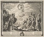 Fortune Favoring France (La Fortune de la France), Abraham Bosse French, Etching; second state of two (Join-Lambert and Préaud)