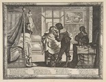 The Barber (le Barbier), Abraham Bosse  French, Etching