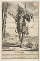 Allegory of America, from "The Four Continents", Abraham Bosse French, Etching