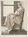 Sewing Apprentice, Anne Claude Philippe de Tubières, comte de Caylus  French, Etching with some engraving