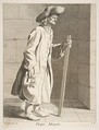 Old Bricklayer, Anne Claude Philippe de Tubières, comte de Caylus  French, Etching with some engraving