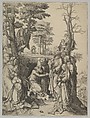 The Raising of Lazarus (copy), Lucas van Leyden Netherlandish