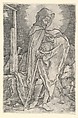 St. Anthony, Lucas van Leyden Netherlandish, Engraving