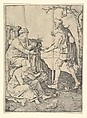 The Beggars, Lucas van Leyden Netherlandish, Engraving