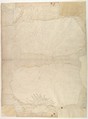 Ornamental Drawing, Anonymous, French, 16th century French, Pen and brown ink