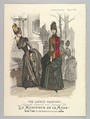 The Latest Fashions, Expressly Designed and Prepared for Le Moniteur de la Mode, Jules David  French, Hand-colored lithograph