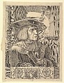 Emperor Maximilian I (copy), Lucas van Leyden  Netherlandish