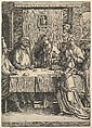 Salome with the Head of John the Baptist, Lucas van Leyden Netherlandish, Woodcut