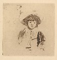 Portrait of Stephen Manuel, Walter Richard Sickert British, Etching and drypoint; second state