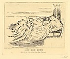 Mon Bon Dodo, Walter Richard Sickert British, Etching; only state