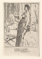 Et Delator Es, Walter Richard Sickert  British, Etching; third state of three