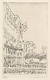 Cruikshank's House on Coronation Day, Walter Richard Sickert British, Etching; only state
