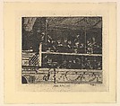 Noctes Ambrosianae, Walter Richard Sickert British, Etching and aquatint; third state
