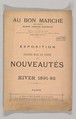 Au Bon Marché-Exposition et Grande Misé en Vente des Nouveautés Hiver 1891–92, Wood engraving