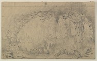 Design for a Stage Set, Eugène Cicéri  French