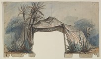 Design for a Stage Set, Eugène Cicéri French