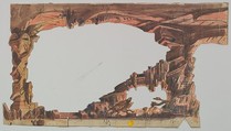 Design for a Stage Set, Eugène Cicéri French