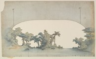 Design for a Stage Set, Eugène Cicéri French